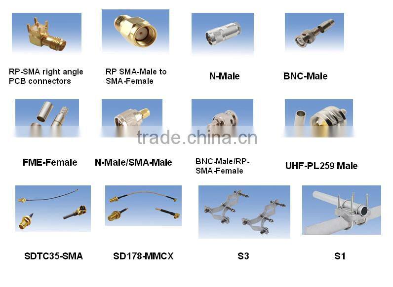 Stainless steel Antenna L band bracket for base station fiberglass antenna