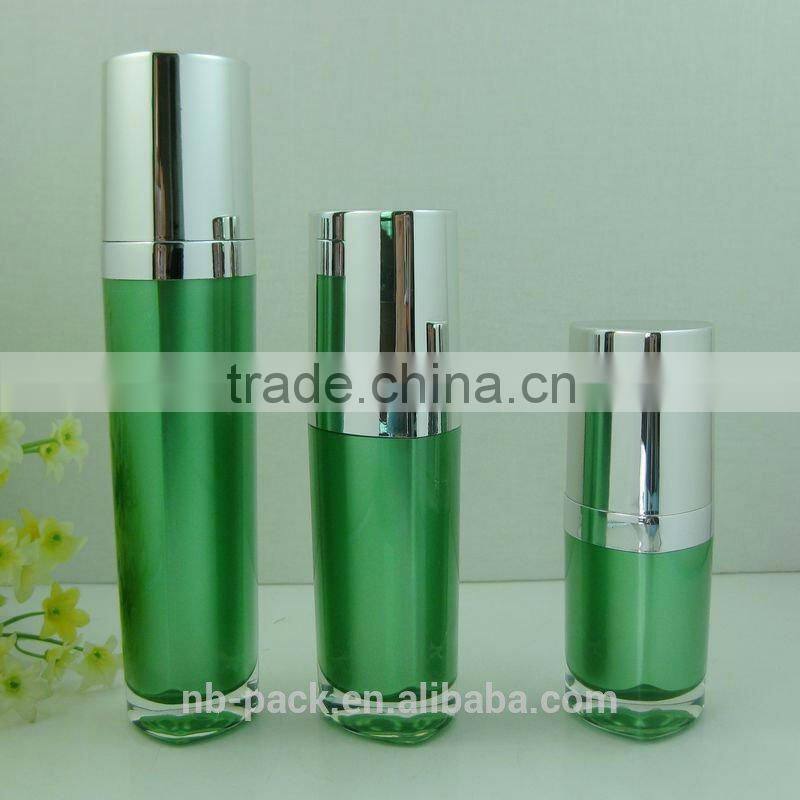 Triangle shape Acrylic Spray bottles Acrylic bottle plastic bottle