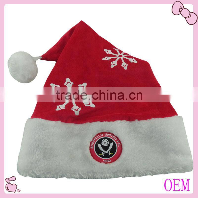 Custom Plush christmas hats