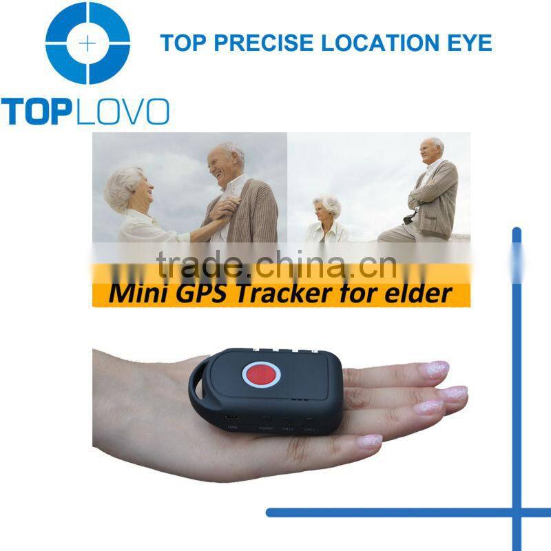 TopLovo TL202 GPS Tracker Power Saving for Child/Elder/Pet with GEO-FENCE Alarm, with free tracking platform and APP