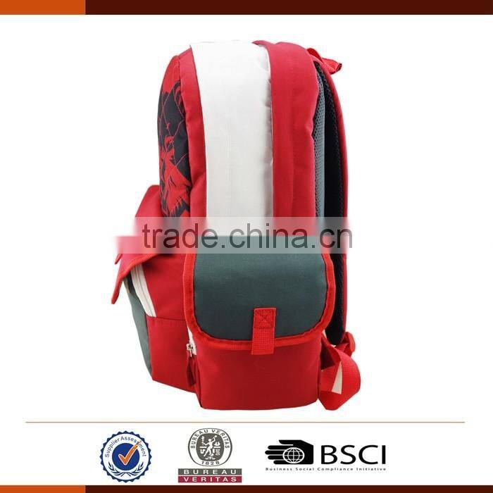 Stylish 600D School Backpack With Laptop Compartment