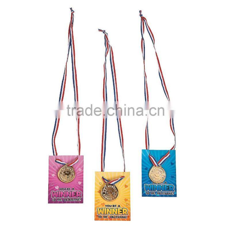 Colorful Cute Custom Made Sports Event 3D Soft PVC Rubber You are Dino-Mite Award Medals with Ribbon for Promotional Gifts