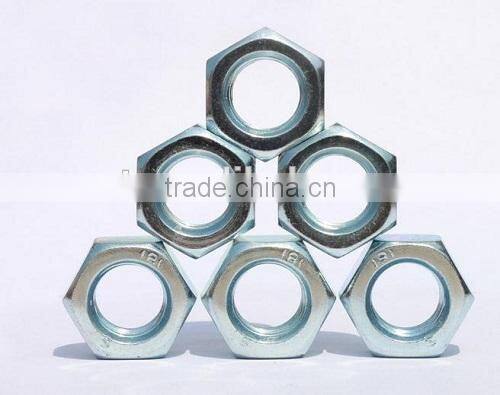 07 DIN934 Low Carbon Steel Nuts
