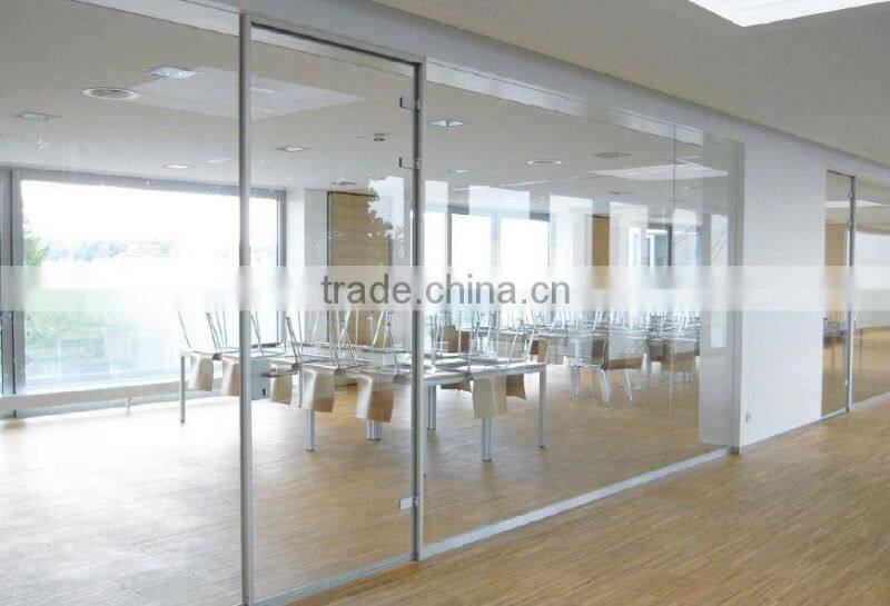 Clear Tempered balcony sliding glass door
