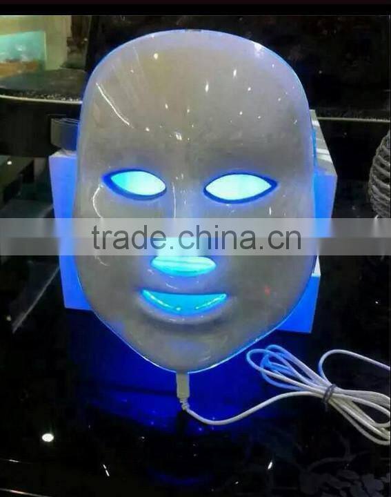 Skin Rejuvenation Therapy Photodynamics PDT New 7 Colors LED Photon Facial Mask
