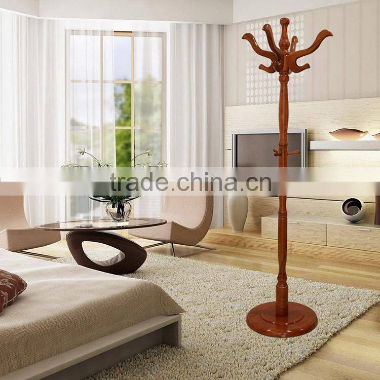 2015 Hot sale wood clothes/coat/bag/velvet/scarf/suit stand rack/hanger