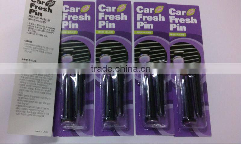 Retail perfume auto stick promotion car vent clip 2015 air freshener