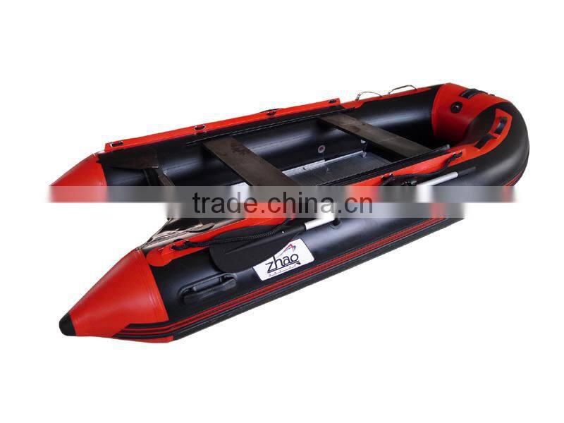Inflatable aluminium boats china optional color and length