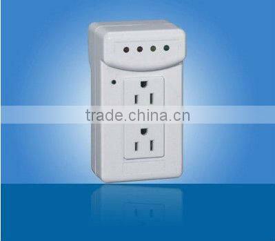 power protector with two outlets