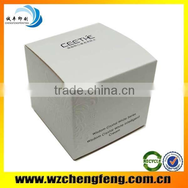 fashion cosmetics paper box with logo printed