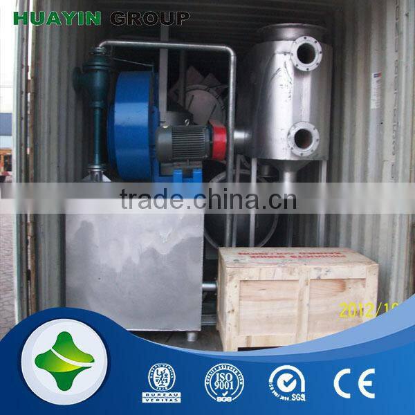 No smell during operation waste tyre recycling pyrolysis machine
