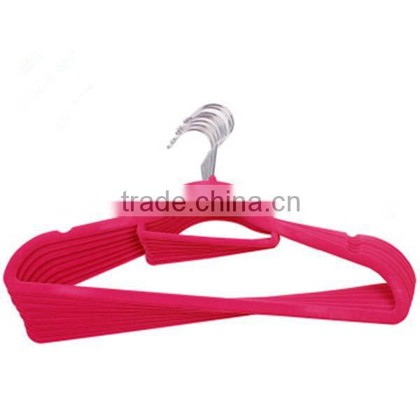 40cm*20cm*0.5cm Colorful plastic hanger / plastic hanger