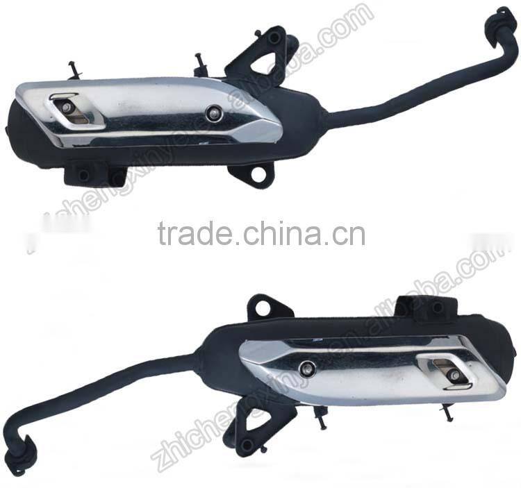 High Performance Stainless Steel Scooter Silencer in Motorcycle Exhaust System for 125CC