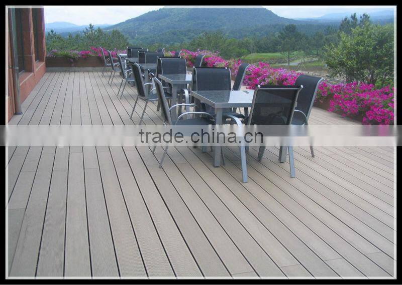 Waterproof wood plastic composite outdoor decking