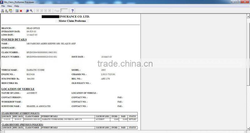 Insurance Management System