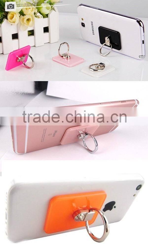 Cheap promotional gift PC plate ring holder/display