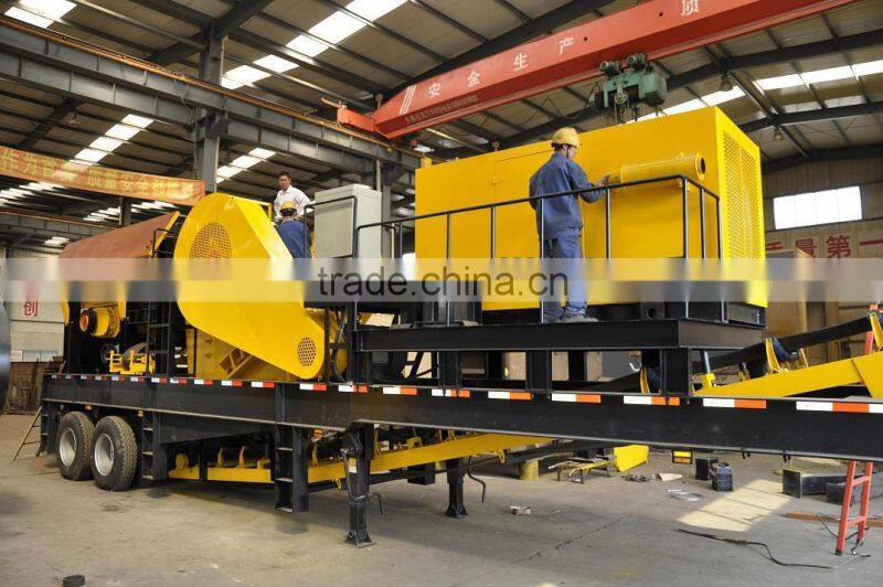 Mobile crusher plant