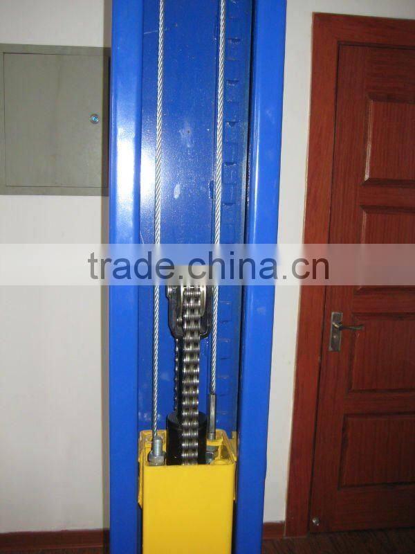 two post floor plate hydraulic car maintenance auto lift
