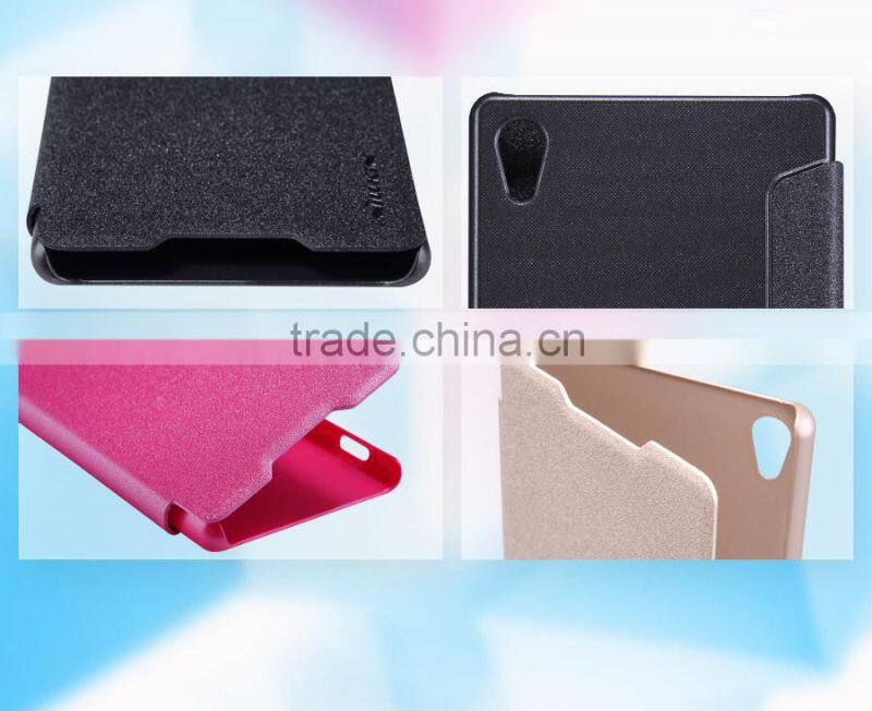 NILLKIN Sparkle serie Flip leather case for Sony xperia Z4