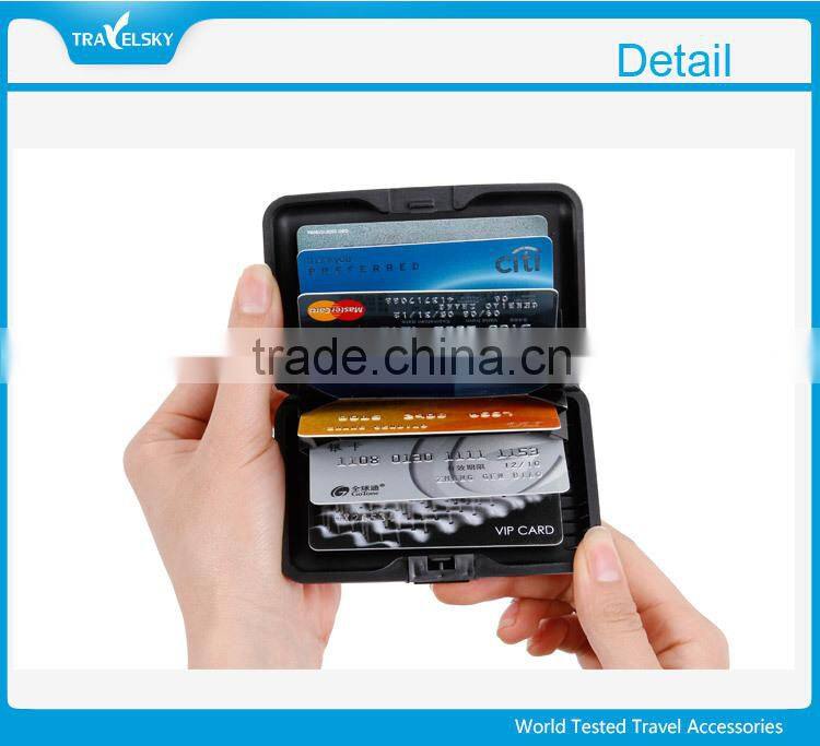 Portable useful credit card wallet holder
