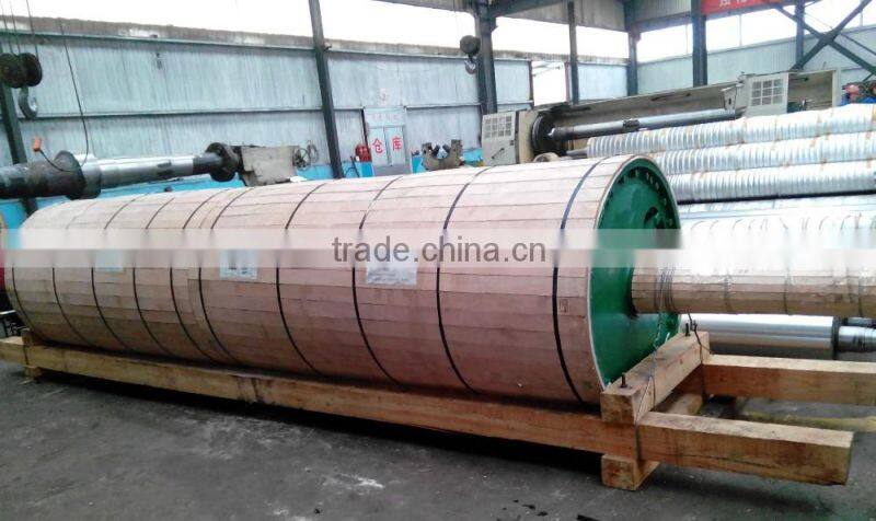 reel drum used in reel machine for paper mill