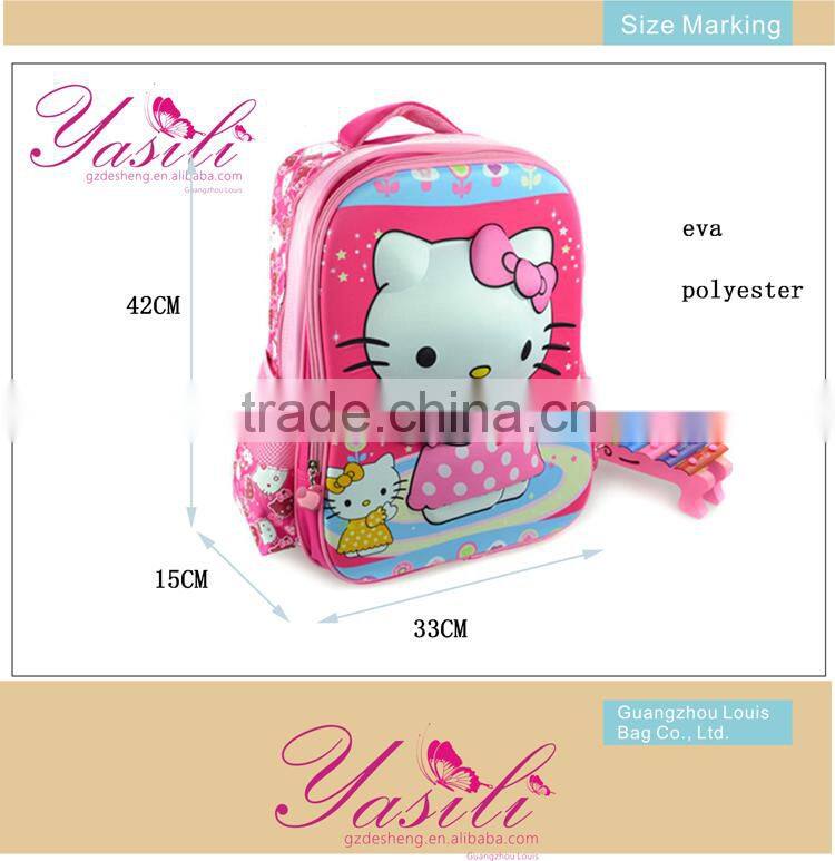 China hello kitty school bag