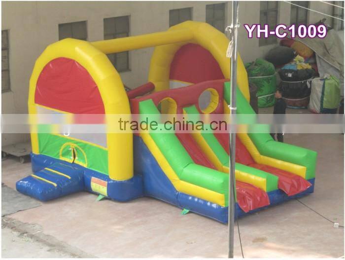 Commercial bouncer, inflatable castle with slide