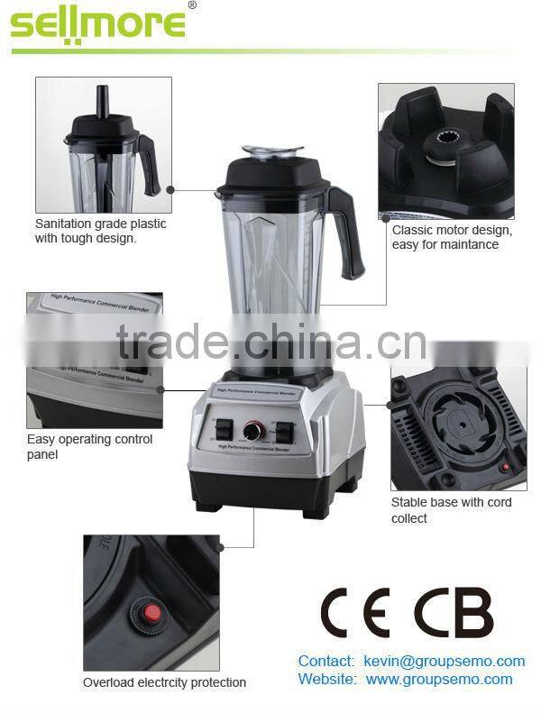 2.5L electric blender kitchen appliance (CB.CE.ETL.GS.LFGB.RoHS)