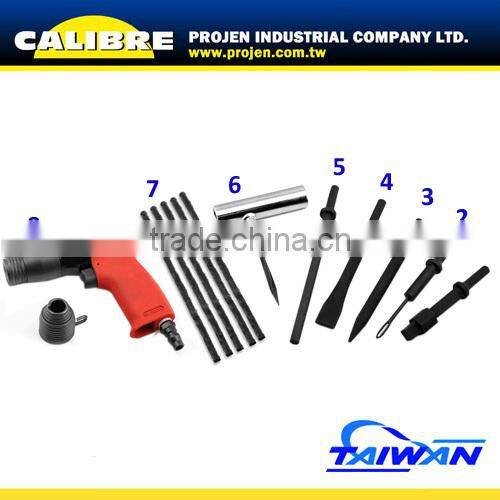 CALIBRE 7PC Pneumatic Motorcycle Wheel Bearing and Tire repair kit Set