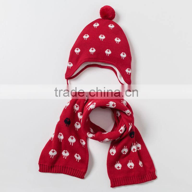 DB1818 dave bella autumn winter 100% cotton baby scarf infant christimas scarf