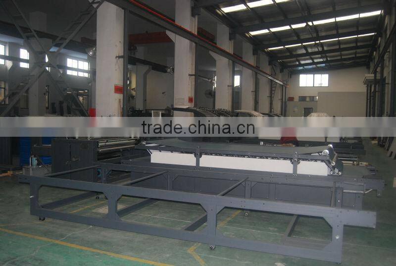 CE semi automatic 3 ply corrugated box flute lamination machine