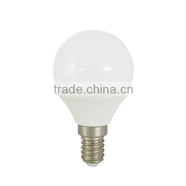 led bulb lamp CE-approved P45 E14 3W ceramic bongs Plastic Housing Globe LED Light Bulb led light bulb speaker