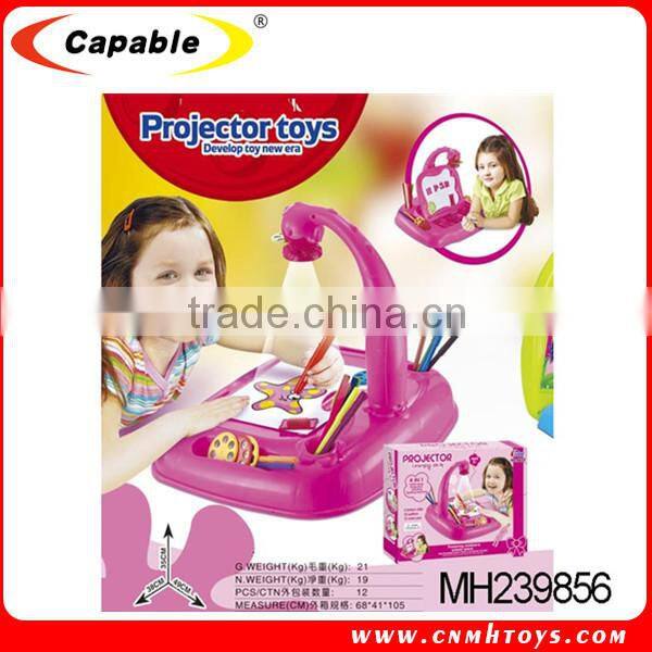 4 in 1 projection learning desk kids learning projector for sale
