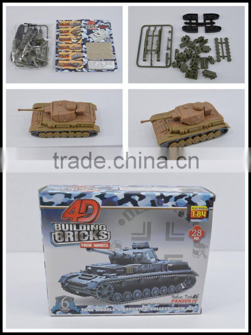 Newest 4D tank model toy tank