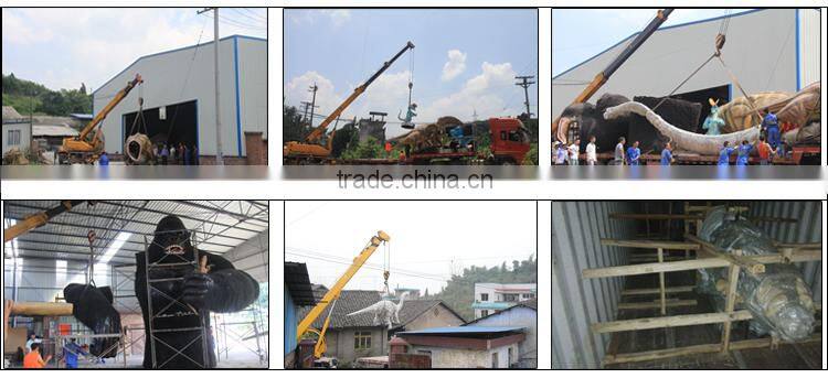 HLT large rubber animals animatronic animal sculpture