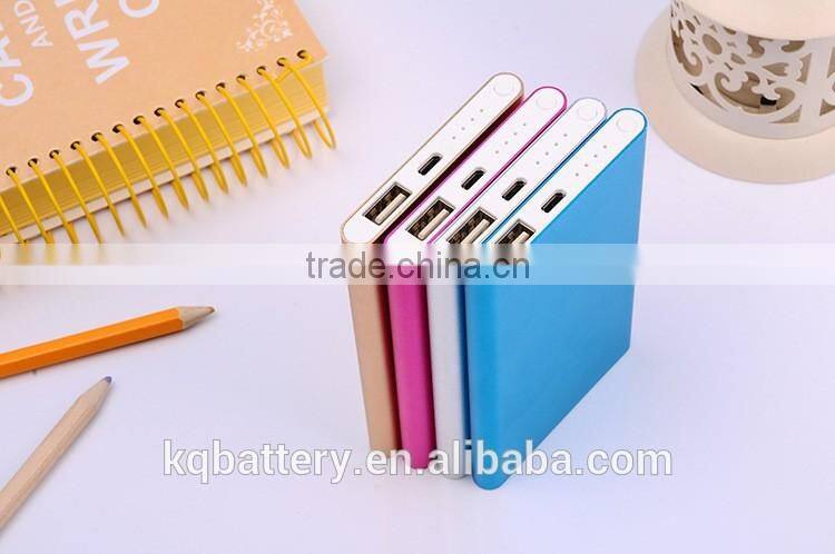 high quality disposable power bank 5000mah for iphone charger