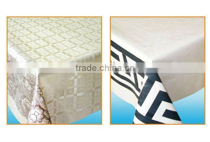 New style and printing sheer table cloths