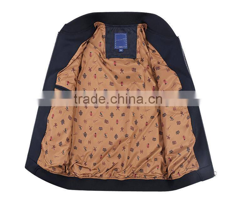 Elegant Mens Slim Zipper Up Jackets Coats