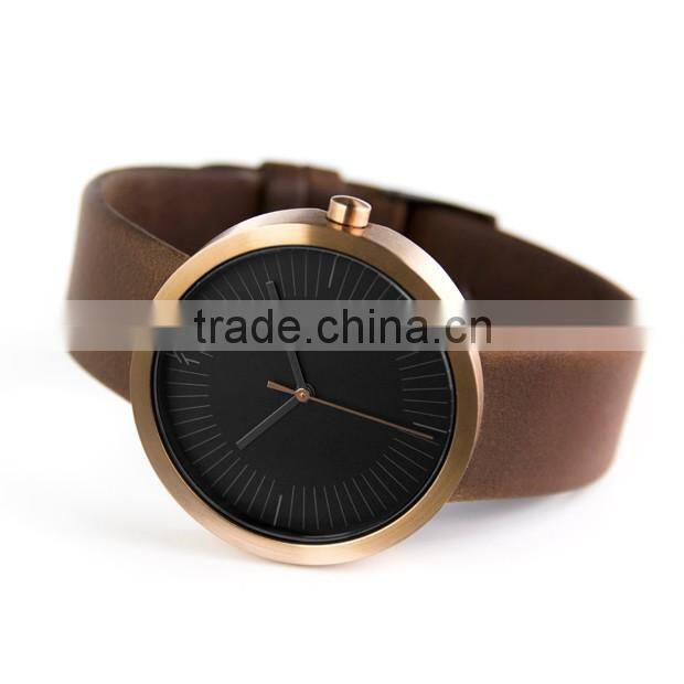 YB vogue classical watch japan custom men leather watches