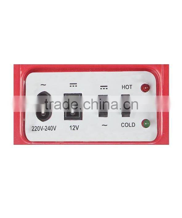 personal home use/car use electric cooler box with handle