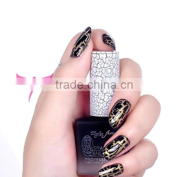 Hot new arrvail Denesy crack nail paint varnish set