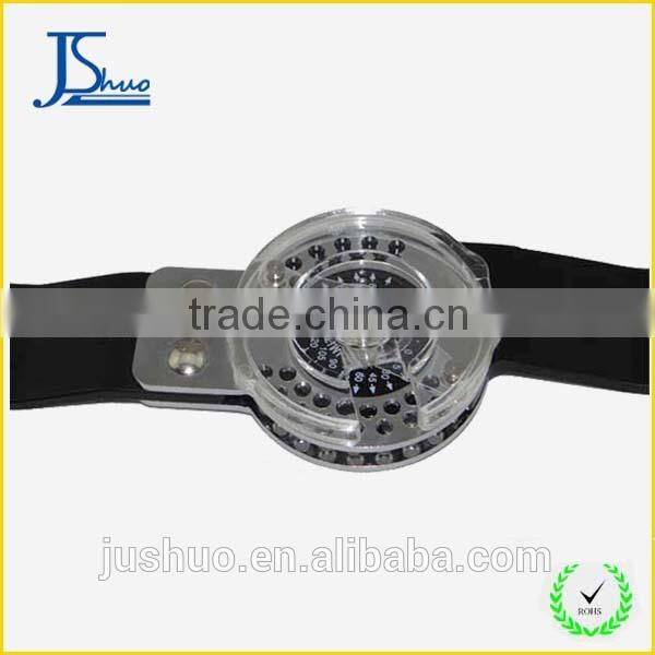 New product black painting metal football player knee brace