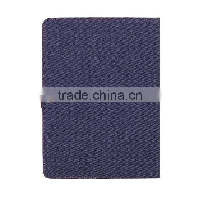 Jeans wallet leather case for Samung galaxy Tab S 10.5 T800