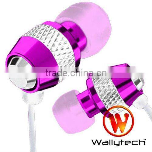 Wallytech Colorful Metal in-ear earphone