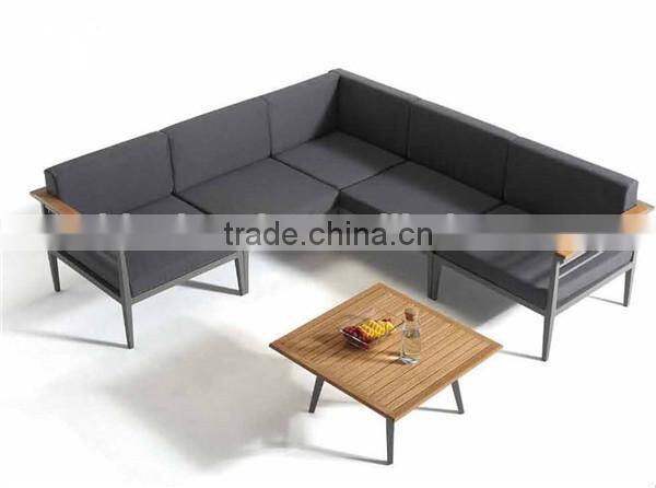 MA-F12 Outdoor Commercial Furniture Aluminium Sofa Furniture Set