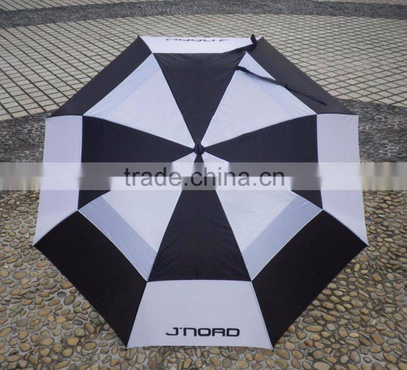 30 inch brand double canopy golf umbrella