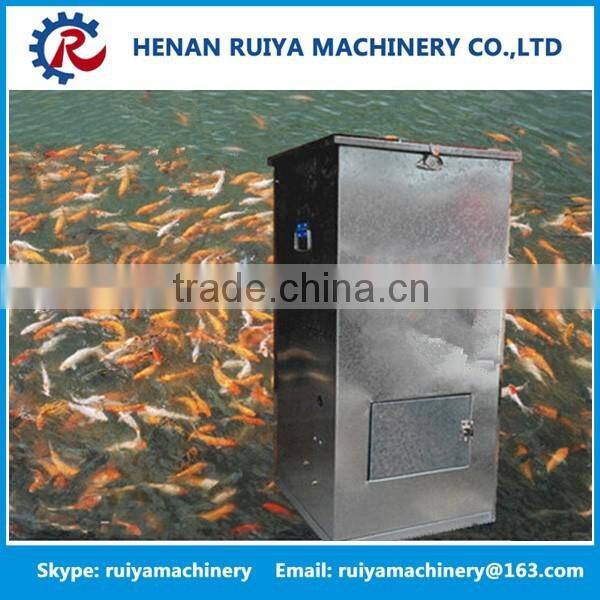 Electric fish feeder, fish farm feeder, fish feed throwing machine