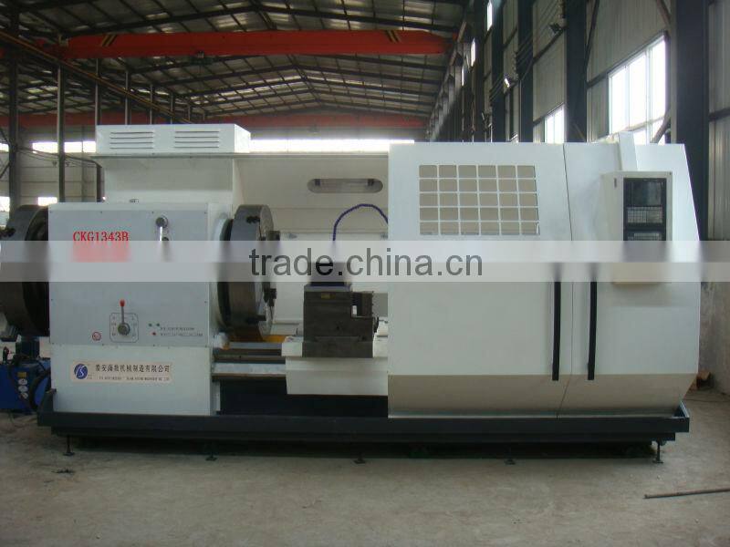 new cnc pipe threading machine CKG1350B for oil country Oilfield drill pipe