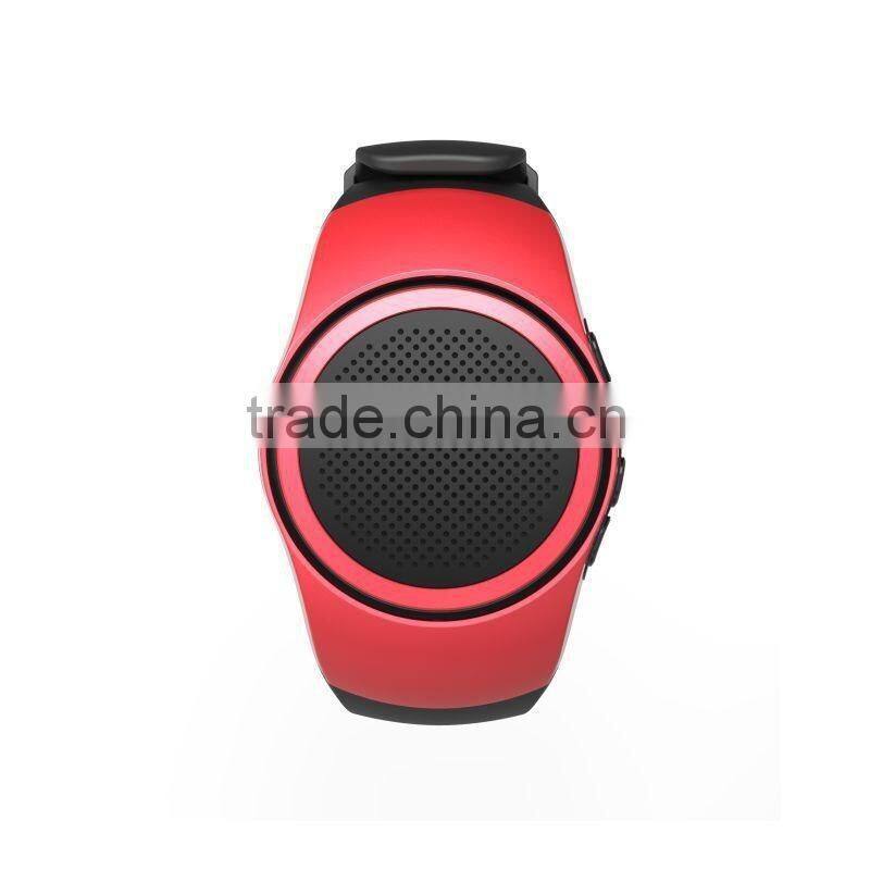 Wireless Speakers Bracelet Wristband Band Bluetooth Speaker Mini Hands Free Remote Control Selfie-timer +Phone Anti-Lost