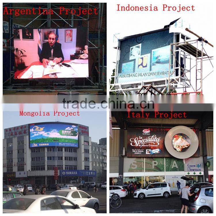 hot sale high brightness p10 outdoor full color led display